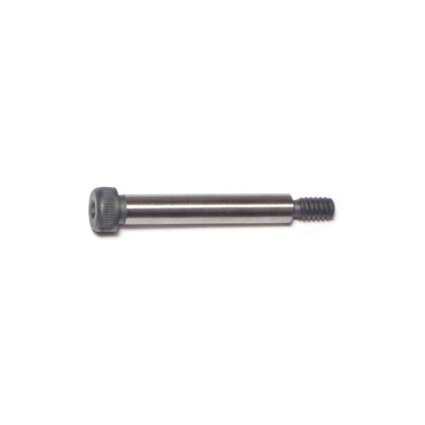 Midwest Fastener Shoulder Screw, 24 (Coarse) Thr Sz, 3/8 in Thr Lg, 1-1/2 in Shoulder Lg, Steel, 3 PK 71586 - main